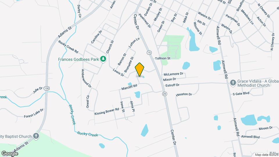 1406 Forest Hill Cir Map and Location Details