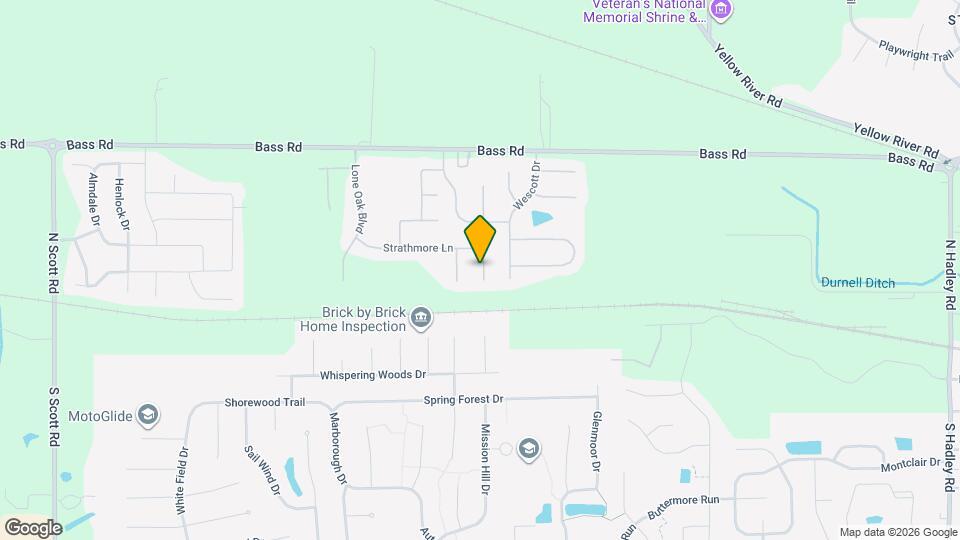 829 Willen Ln Map and Location Details