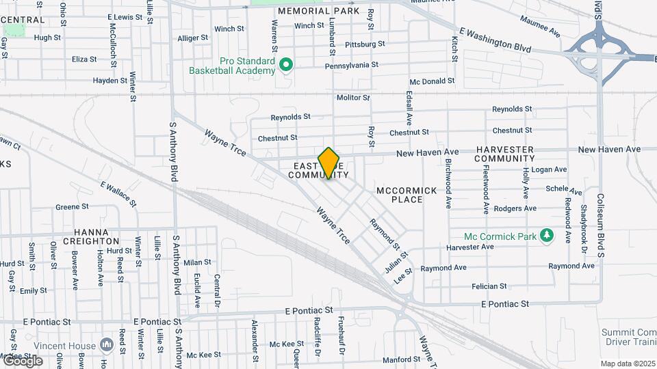 2515 Raymond St Map and Location Details