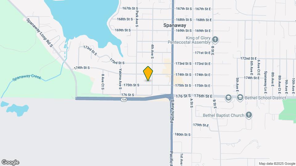 411 175th St S Map and Location Details