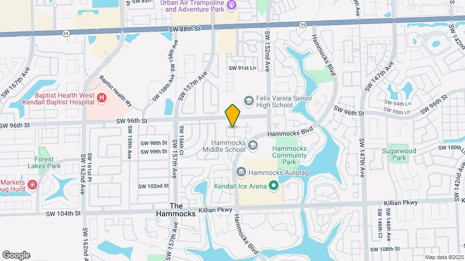 9802 Hammocks Blvd Map and Location Details