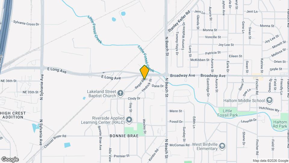 3576 Regal Rd Map and Location Details