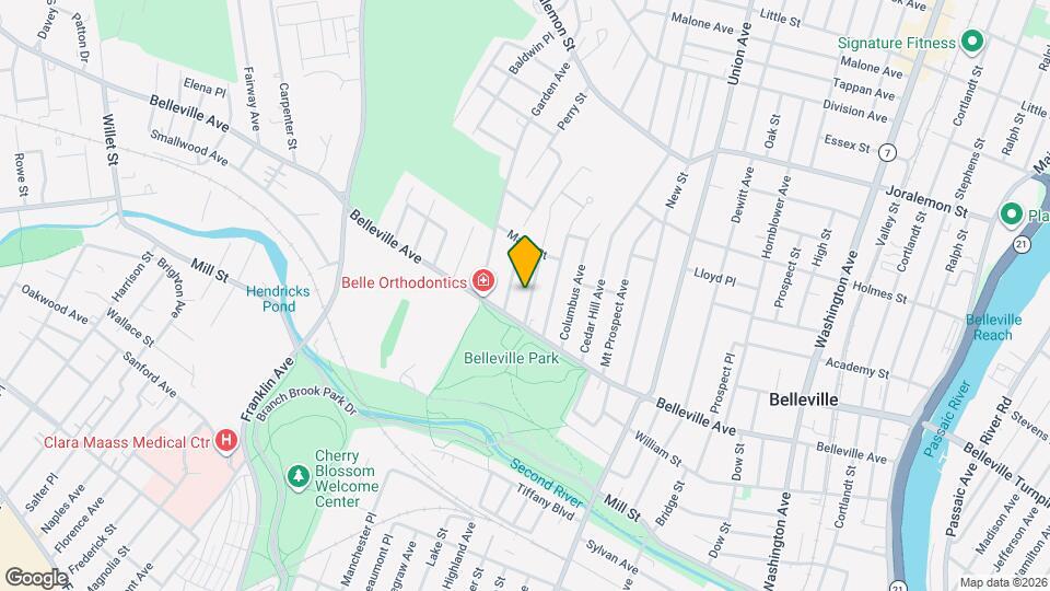 25 Parkview Ave, Unit 3rd Floor Map and Location Details