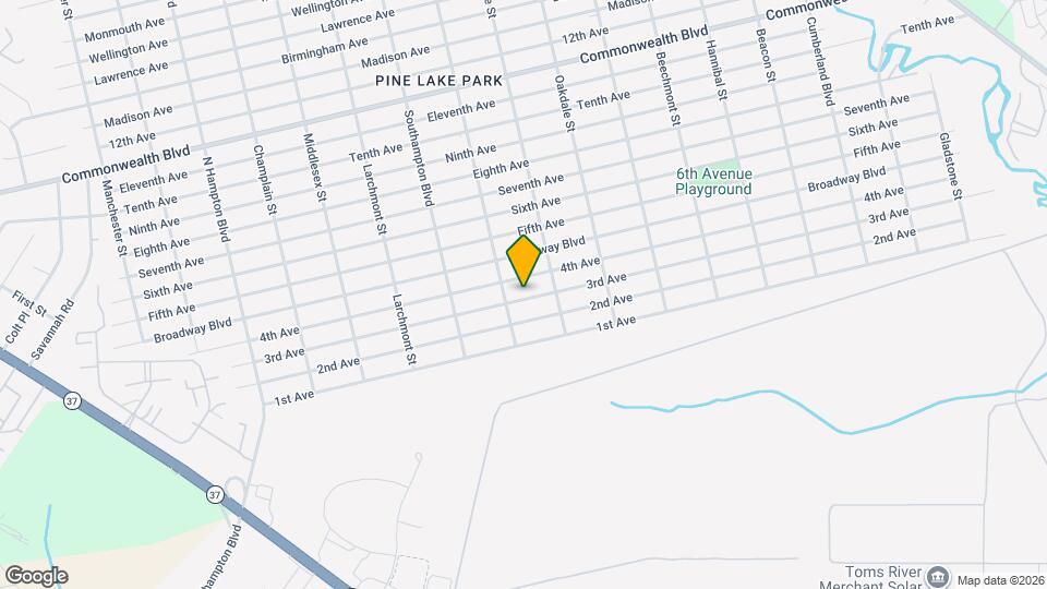1317 3rd Ave Map and Location Details