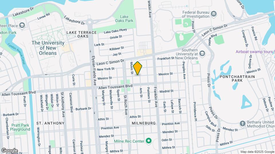 2464 Mexico St Map and Location Details
