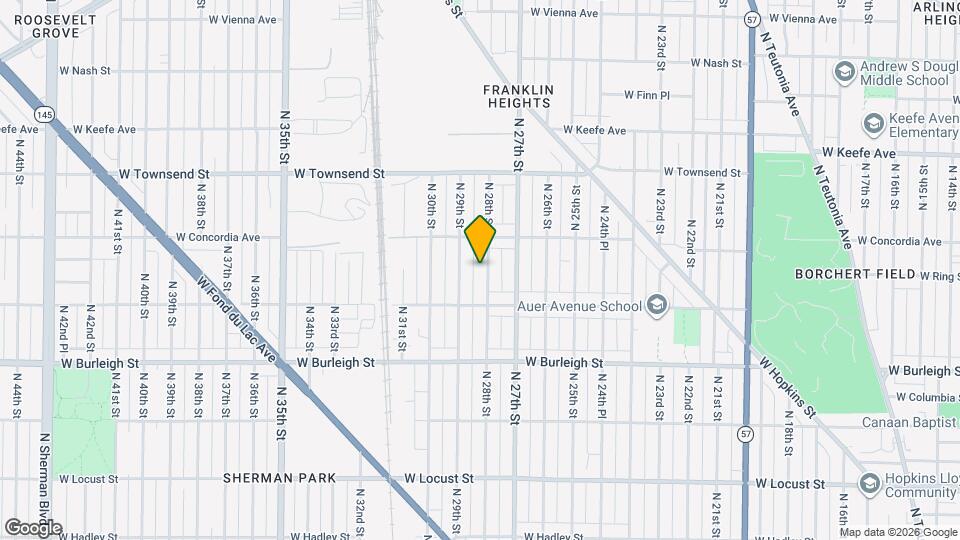 3251 N 28th St Map and Location Details