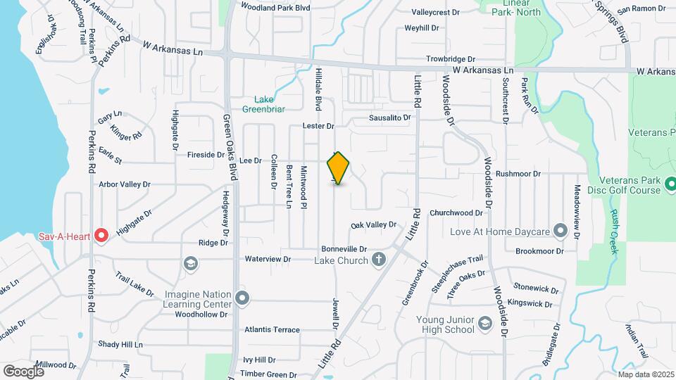 2615 Jewell Dr Map and Location Details