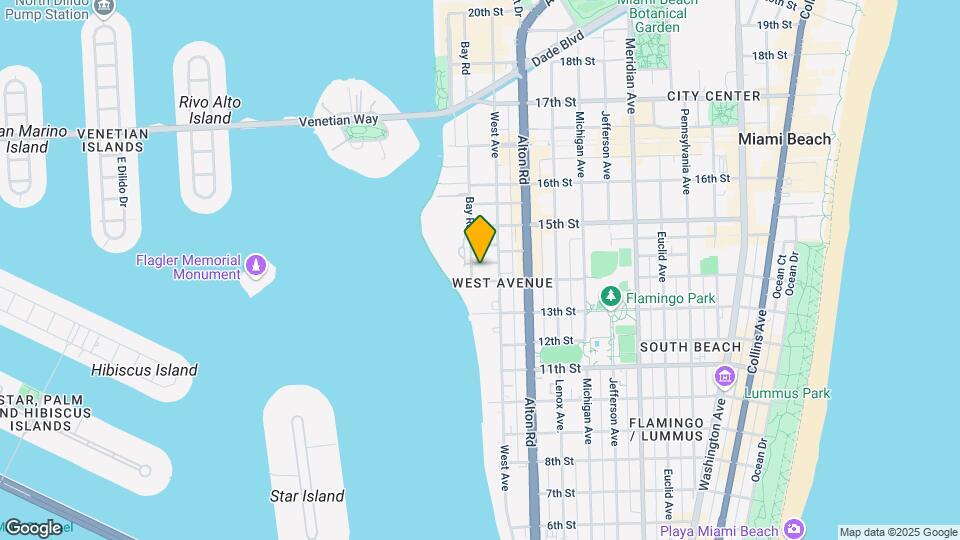 1401 Bay Rd, Unit 403 Map and Location Details