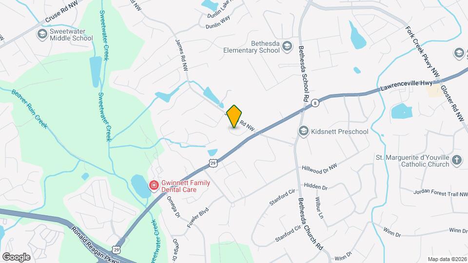 3185 Glenloch Pl Map and Location Details