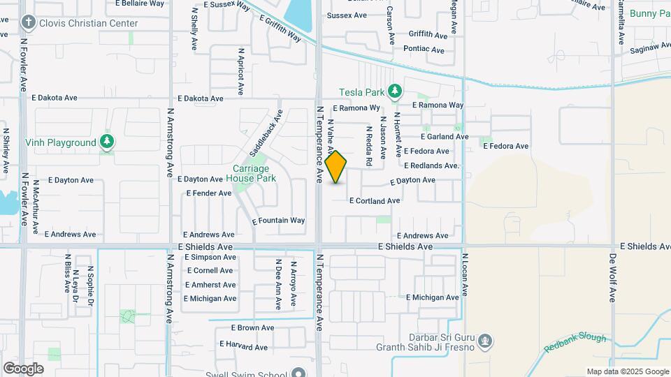 7035 E Dayton Ave Map and Location Details