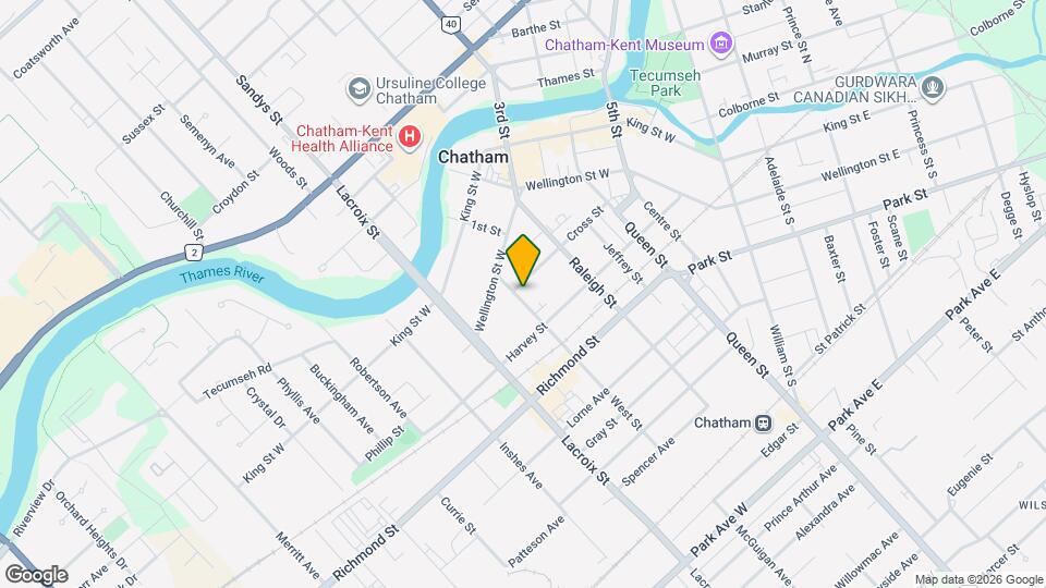 112 Cross St Map and Location Details