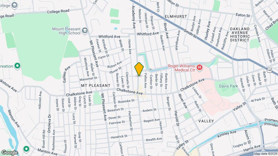 335 Academy Ave, Unit #3 Map and Location Details