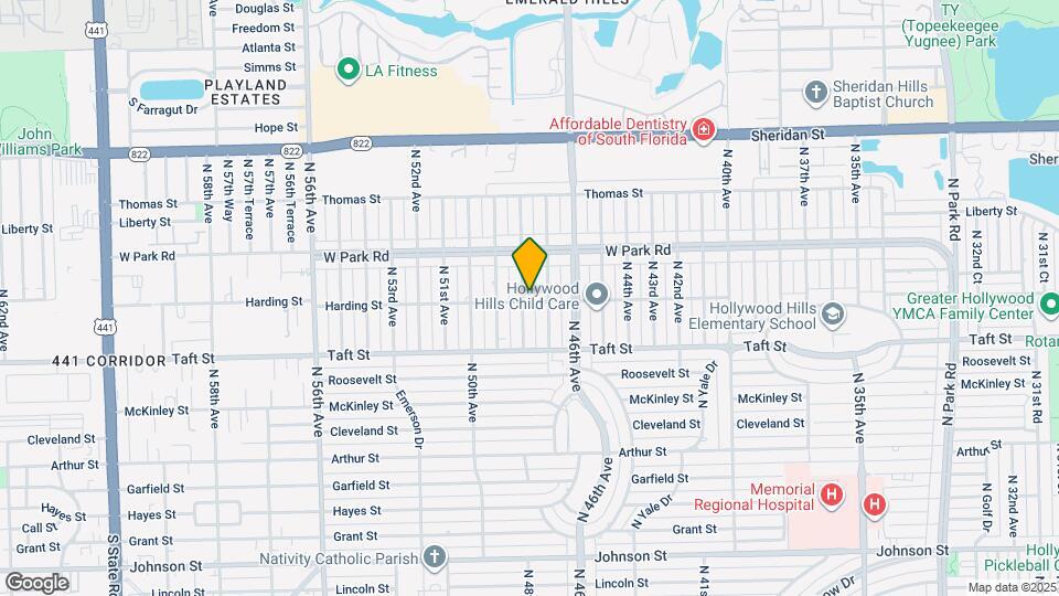 1901 N 48th Ave Map and Location Details