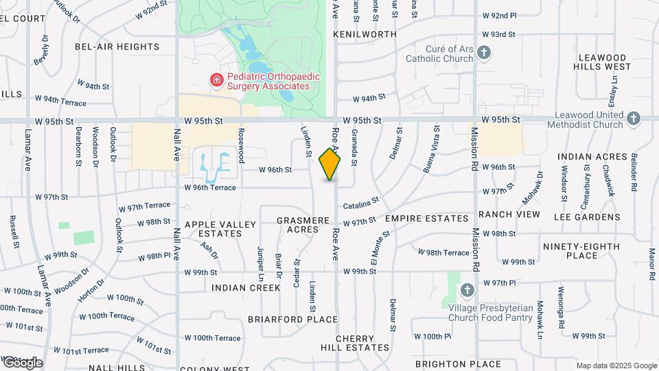 9648 Roe Ave Map and Location Details