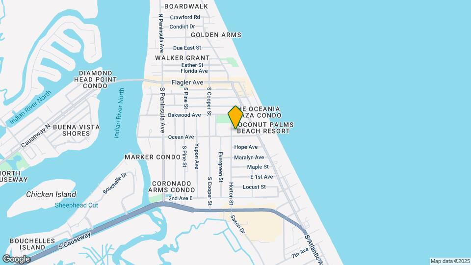 802 Ocean Ave Map and Location Details