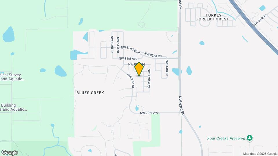 4847 NW 78th Rd Map and Location Details