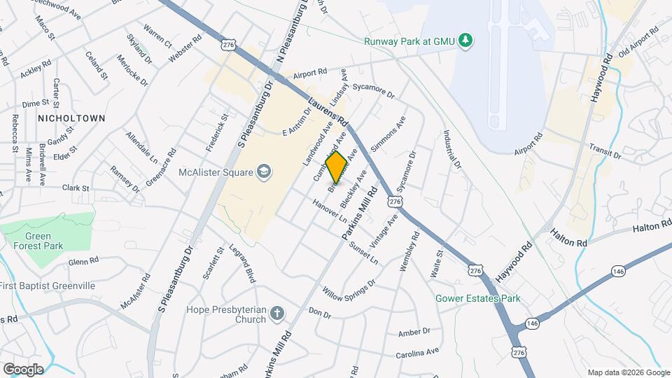 107 Brookdale Ave Map and Location Details