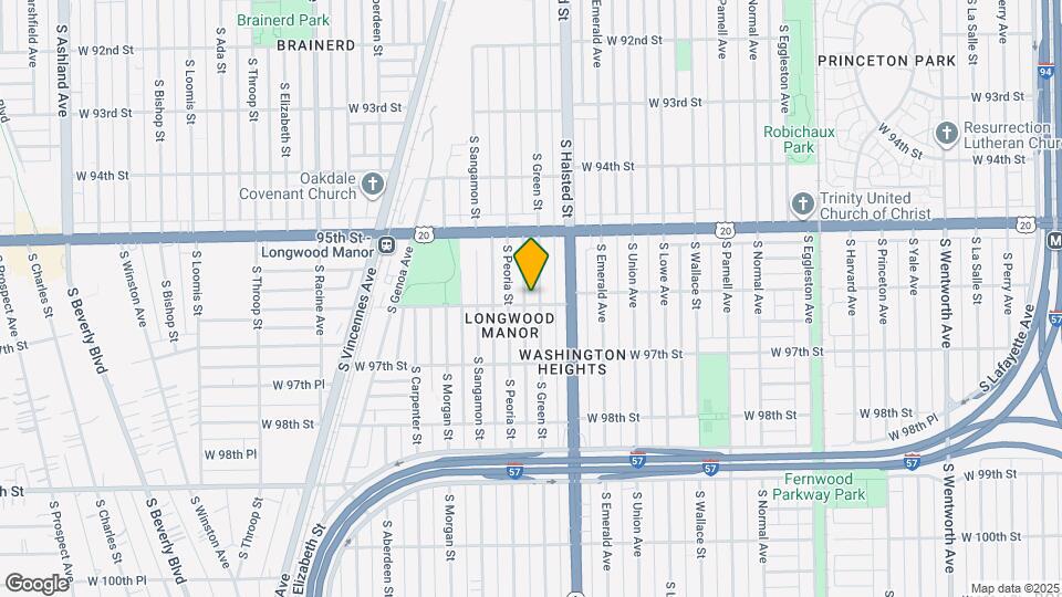 9562 S Green St Map and Location Details