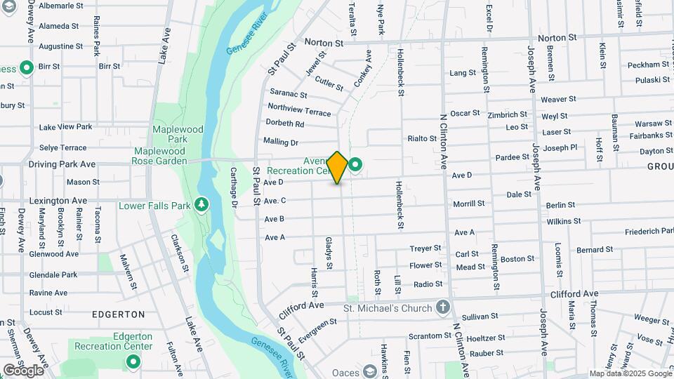325 Conkey Ave Map and Location Details