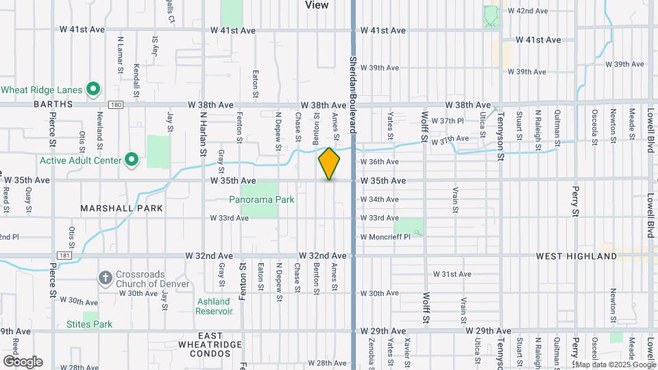 3495 Ames St Map and Location Details