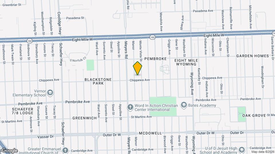 20122 Manor Map and Location Details