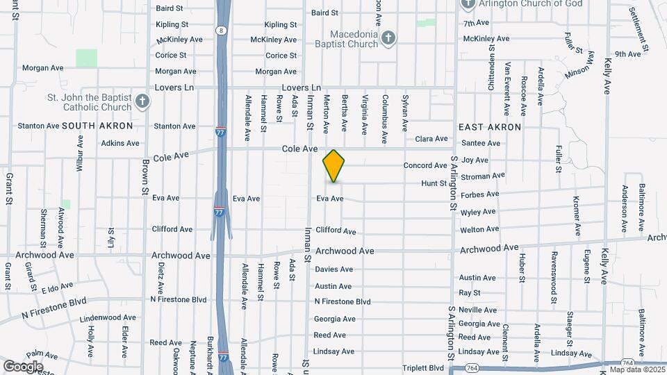 804 Hunt St Mapa y Detalles de la Ubicación