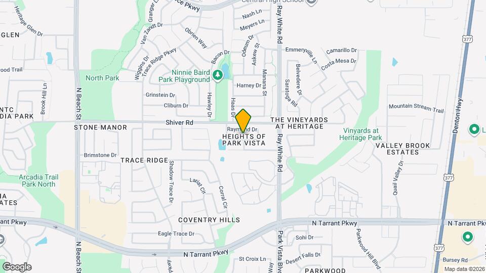 5033 Meridian Ln Mapa y Detalles de la Ubicación