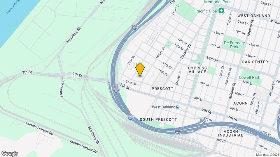 1717 Chase St Map and Location Details