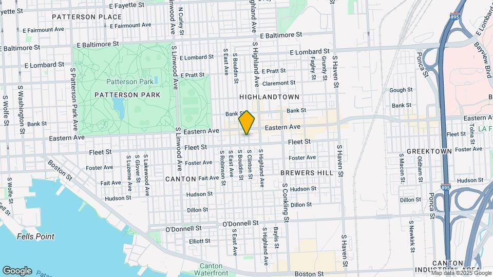 506 S Clinton St Map and Location Details