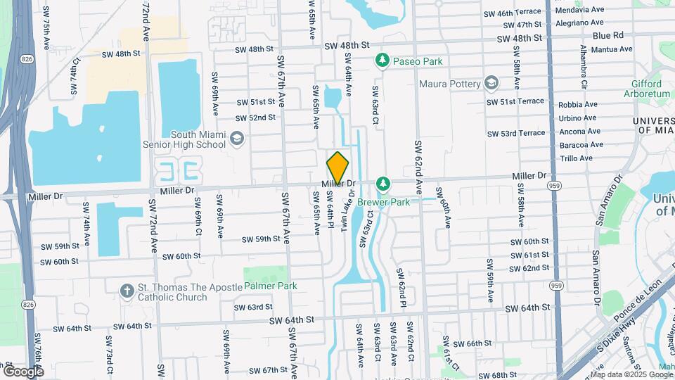 6440 Miller Dr Mapa y Detalles de la Ubicación