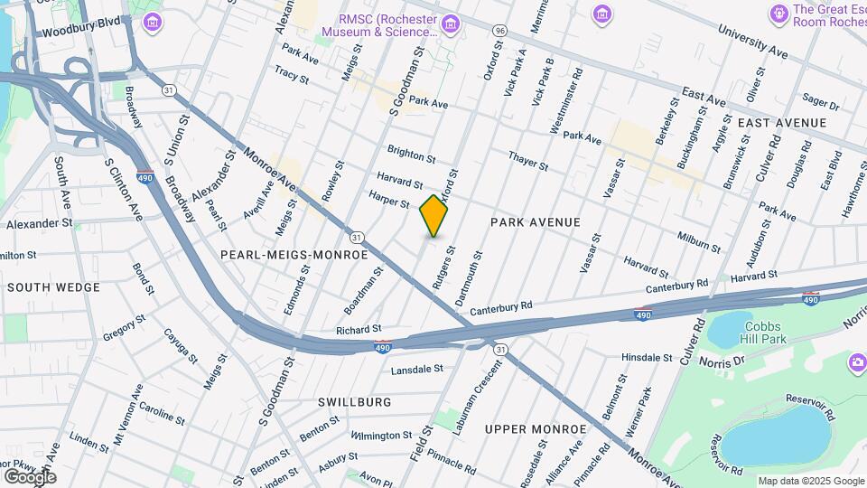 504 Oxford St Mapa y Detalles de la Ubicación