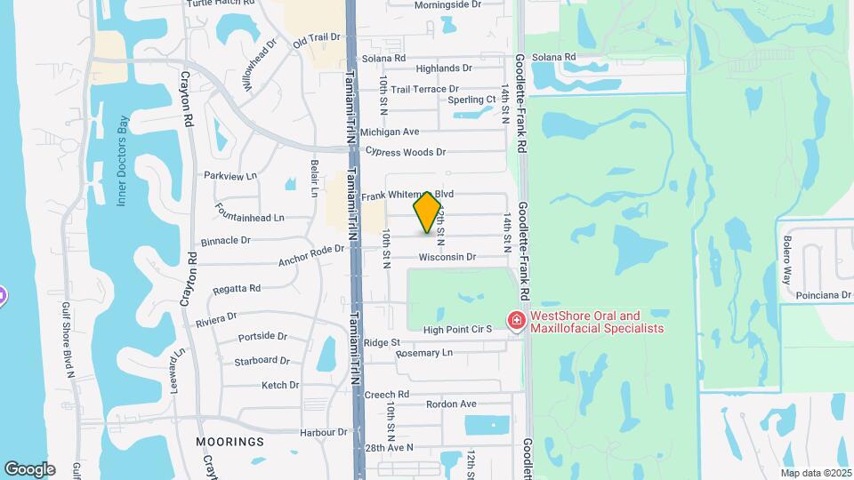 1136 Illinois Dr Map and Location Details