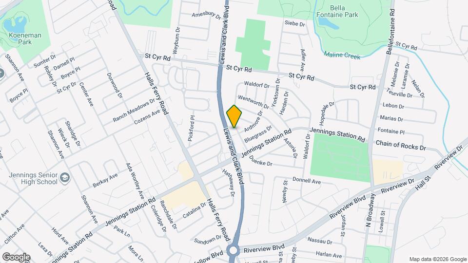 9343 Duenke Dr Map and Location Details