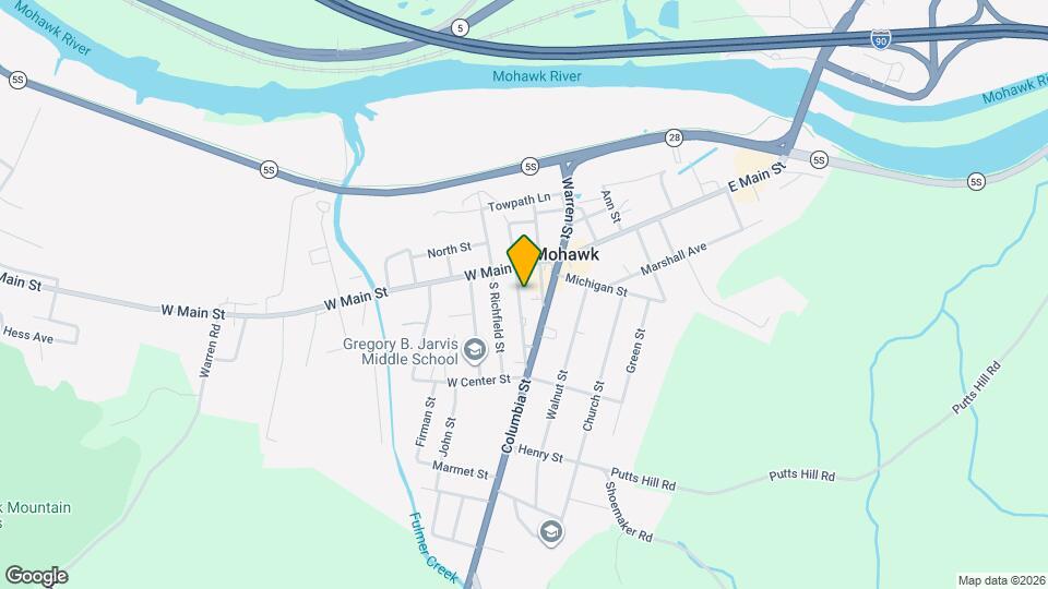 7 S Washington St Map and Location Details