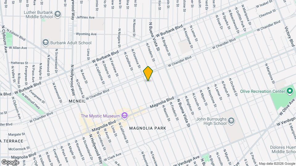 920 N Florence St Mapa y Detalles de la Ubicación