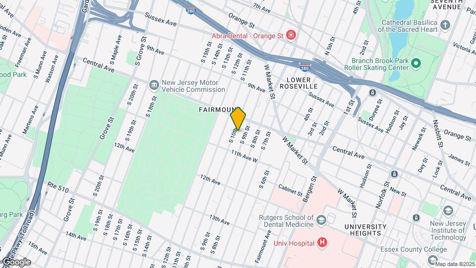 144 S 10th St Map and Location Details