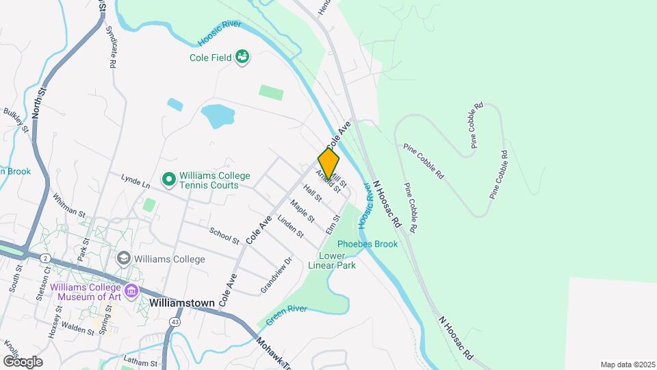 41 Arnold St, Unit Williamstown, MA 01267 Mapa y Detalles de la Ubicación