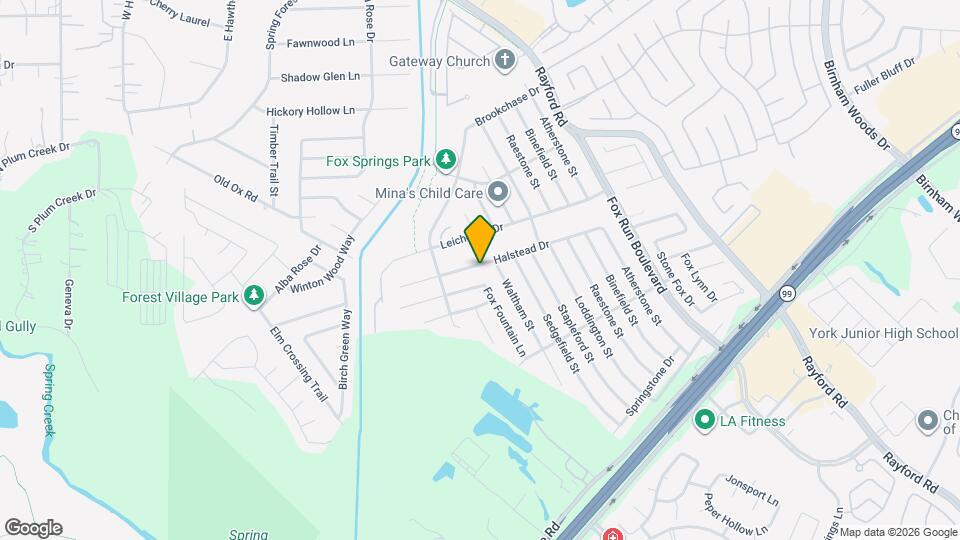 2534 Halstead Dr Map and Location Details