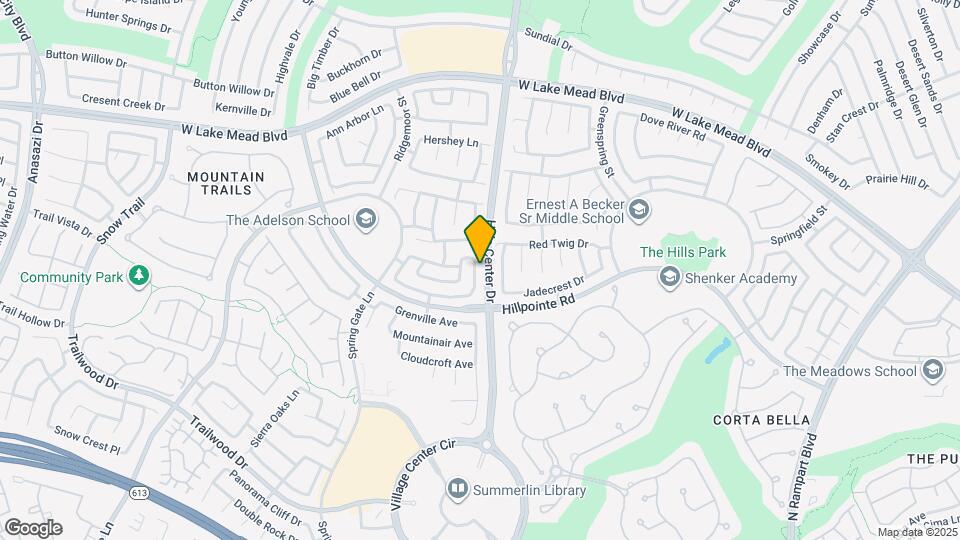 2124 Desert Peak Rd Mapa y Detalles de la Ubicación