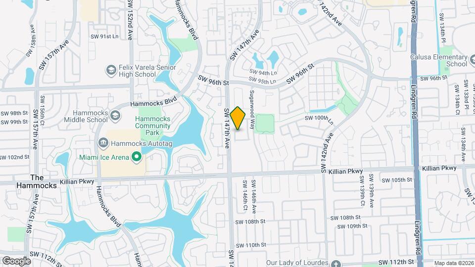 10029 SW 146th Pl, Unit 935 Mapa y Detalles de la Ubicación