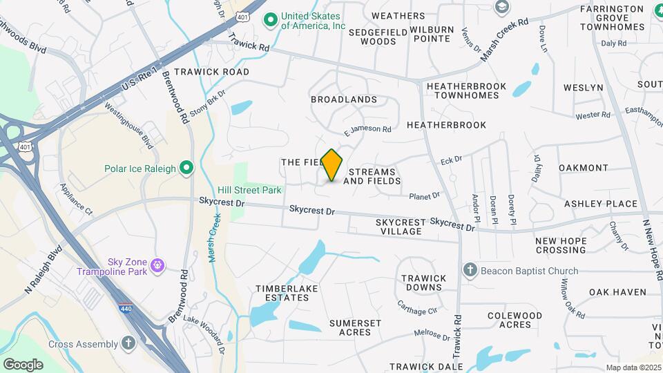 2312 Fields of Broadlands Dr Map and Location Details