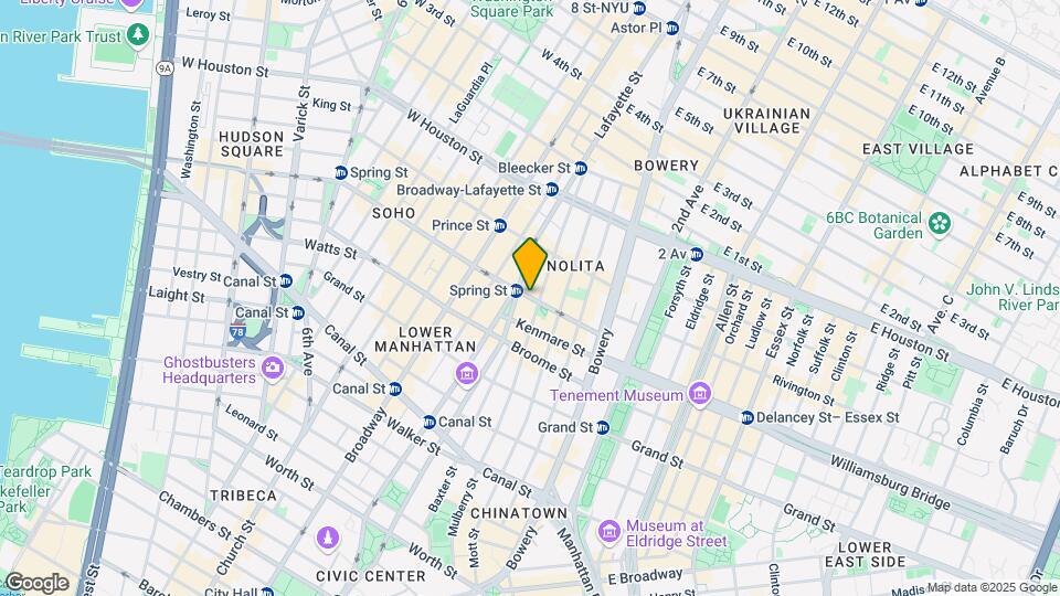 51 Spring St Map and Location Details