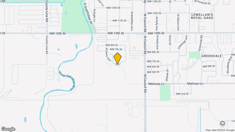 529 N Davis Ave Map and Location Details