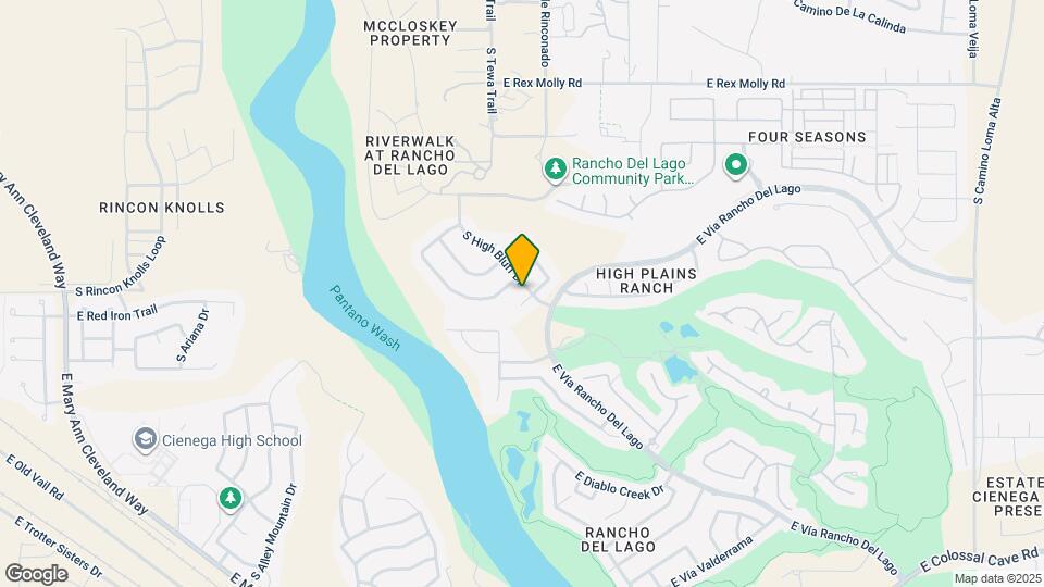 13451 E Ace High Dr Map and Location Details