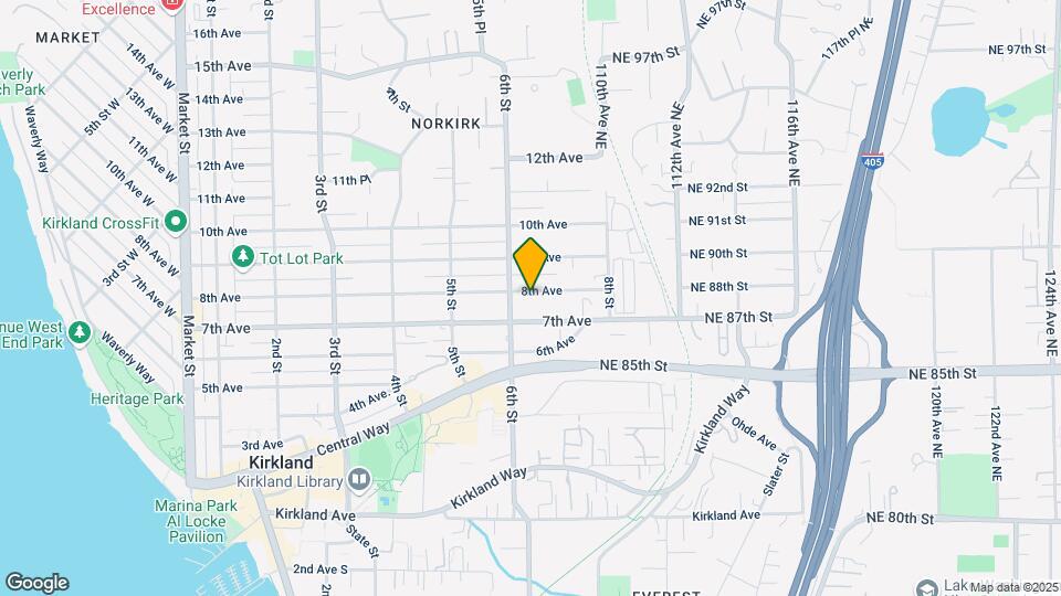 619 8th Ave Map and Location Details