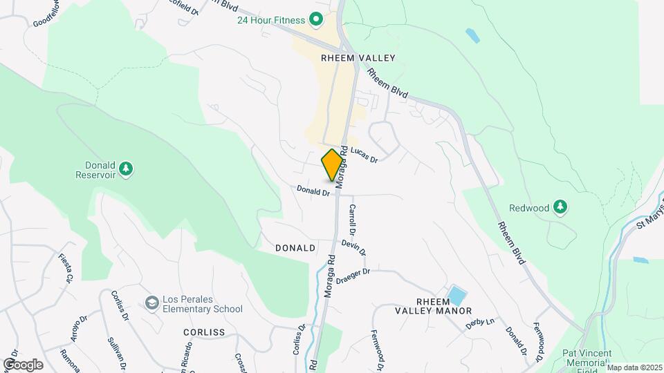 660 Moraga Rd Map and Location Details