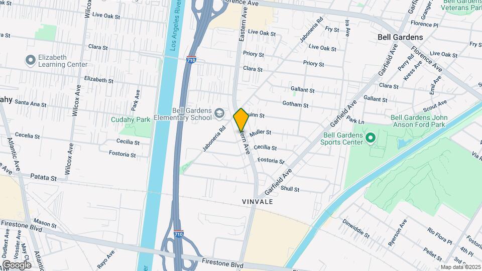 8059 S Eastern Ave Mapa y Detalles de la Ubicación
