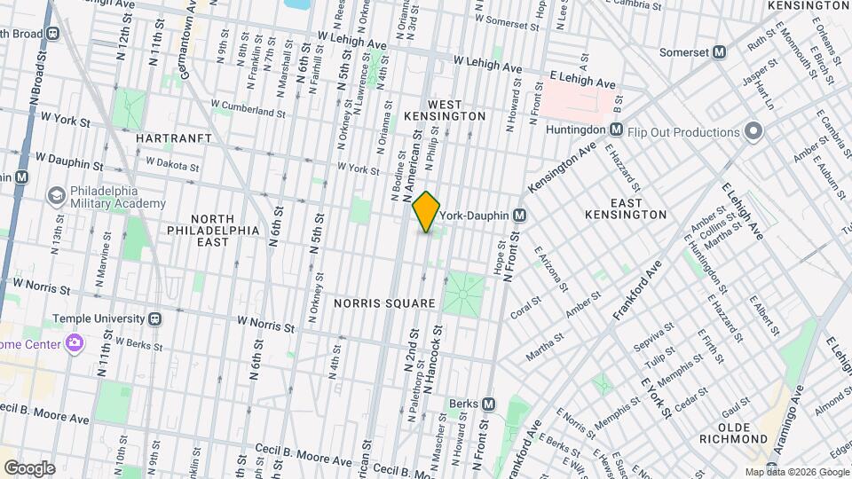 2240 N 2nd St Map and Location Details