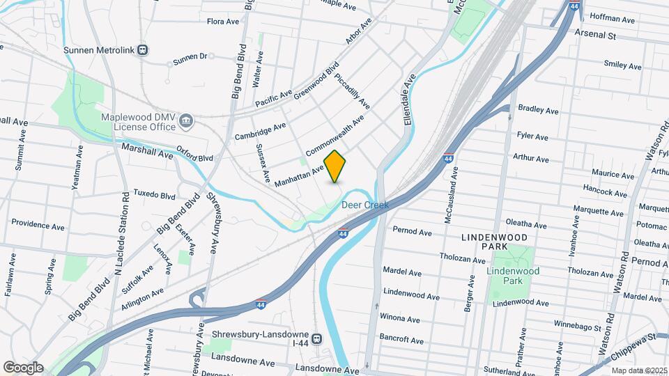 7110 Drury Ln, Unit 1st Fl Map and Location Details