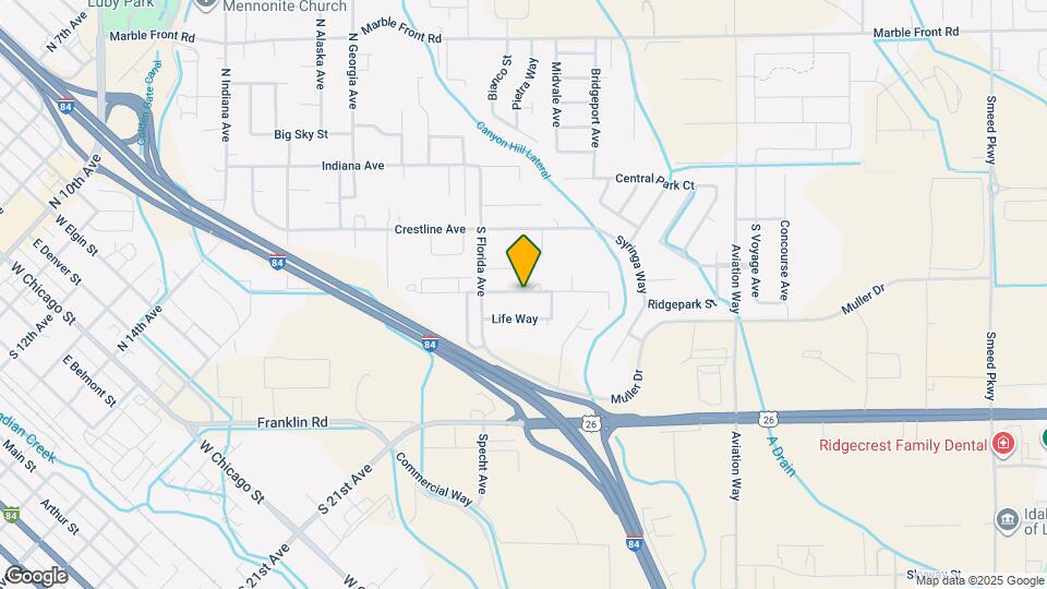 2911 Owyhee Ln Map and Location Details